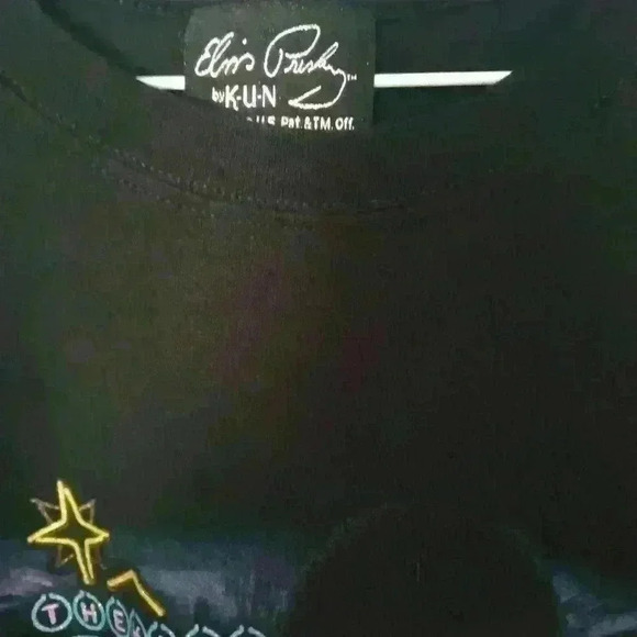 Elvis Presley Vintage Shirt by KUN black size XL - Picture 3 of 16